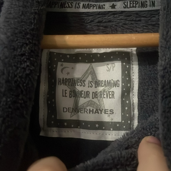 Denver Hayes cowl neck plush pj top - Picture 3 of 5